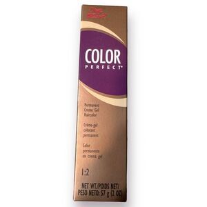 Wella‎ COLOR PERFECT Permanent Creme Gel Hair Color 2 oz Choose your color(s)